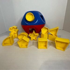 Vintage Tupperware Shape-O-Ball Classic Tupper Toys Shape Sorter Complete